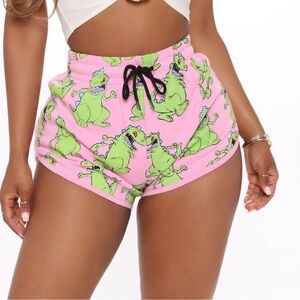 Reptar Dinosaur Shorts- Rugrats